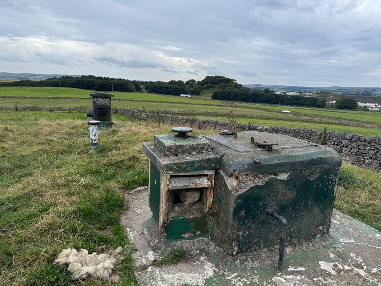 Nuclear Bunker, Land East Of Longridge Lane, Wormhill Near Buxton ...