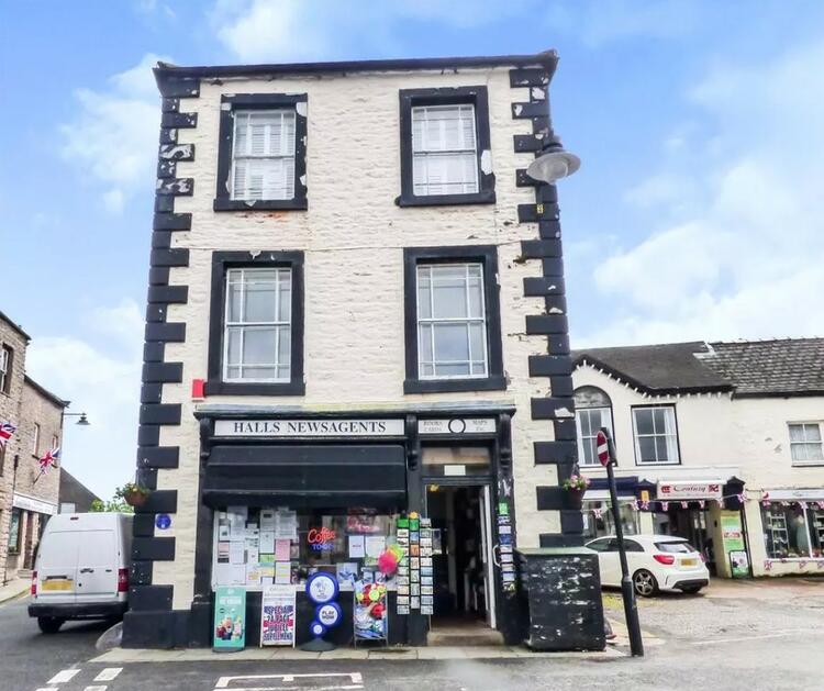 Halls Newsagents, Old Print House, Market Square, Kirkby Stephen CA17 4QT