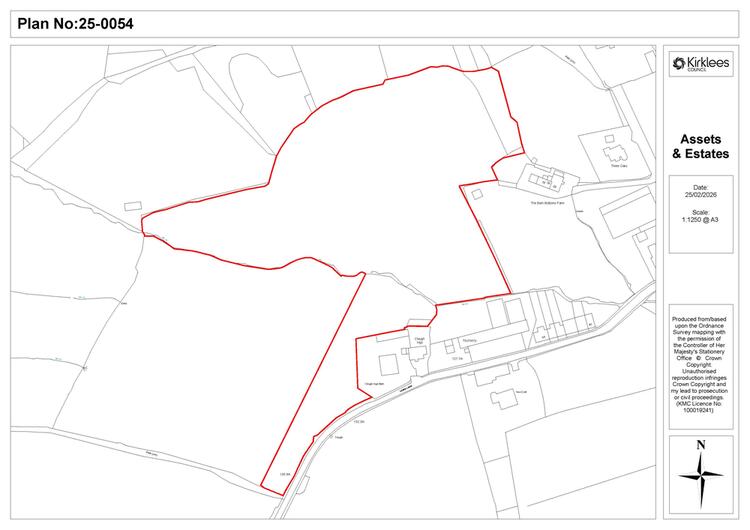 Land in Huddersfield