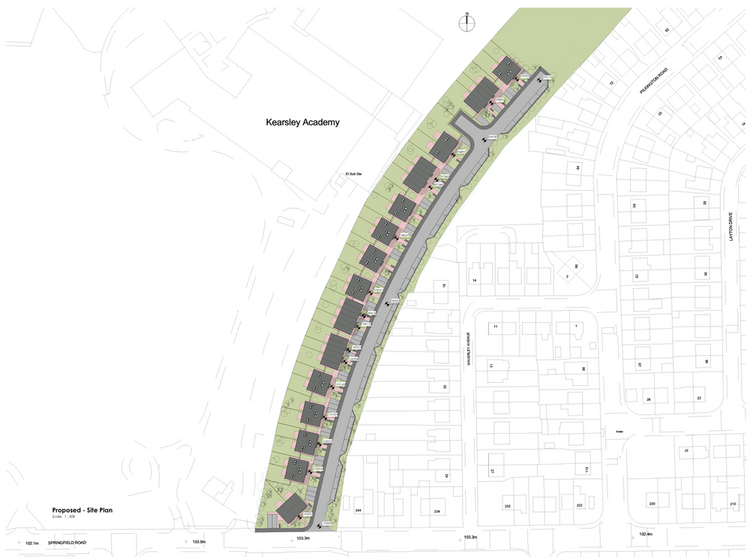 Plot 1, Land with Planning Permission , North of Springfield Road, Kearsley, Bolton, Greater Manchester BL4 8NB