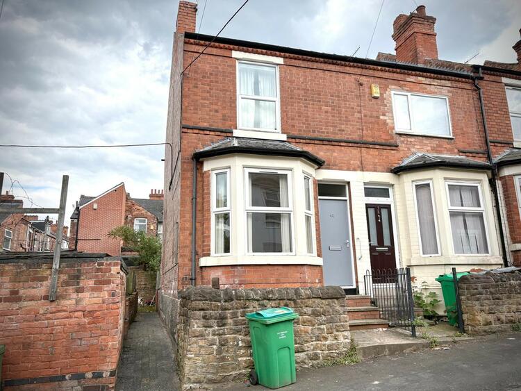 End of Terrace House in Nottingham