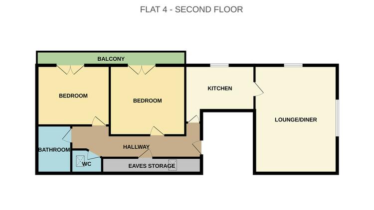 Flats 1 - 4, Kingfisher House, Sandside, Milnthorpe, Cumbria LA7 7HW