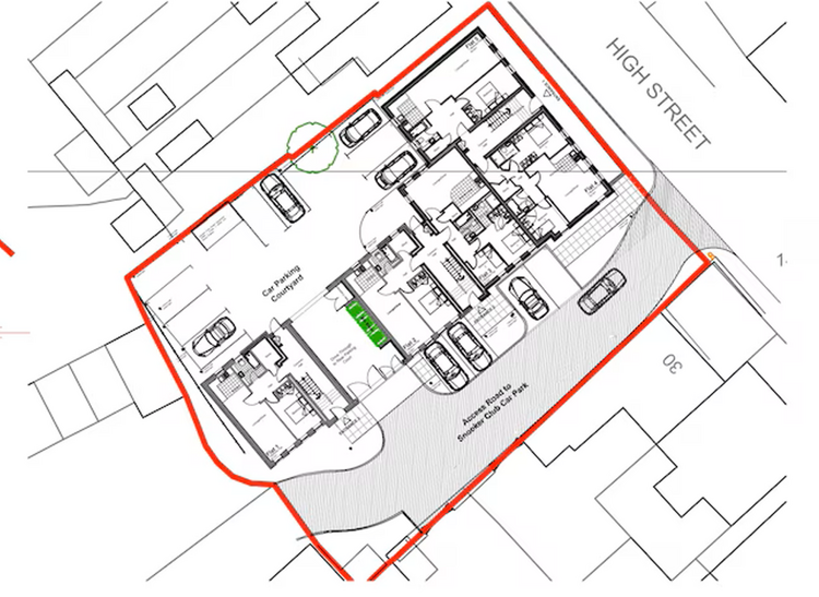 Commercial Development in Swadlincote