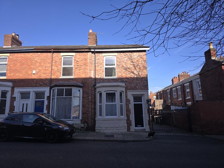 End of Terrace House in Preston