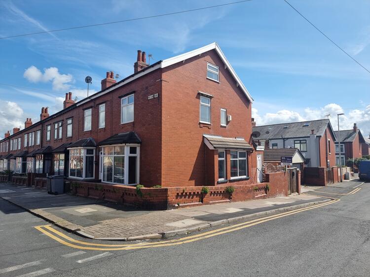 End of Terrace House in Blackpool