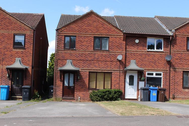 End of Terrace House in Derby