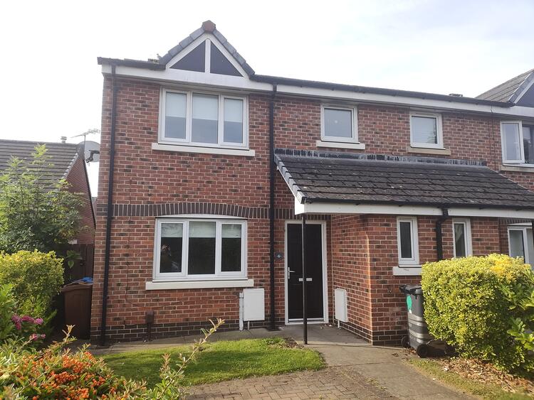End of Terrace House in Preston