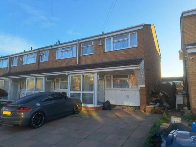 End of Terrace House in Birmingham