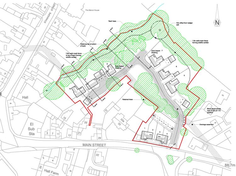 Land in Stanton by Dale