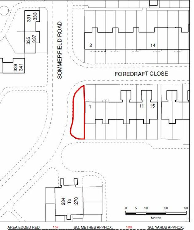 Land adjoining 1 Foredraft Close, Birmingham B32 3TP